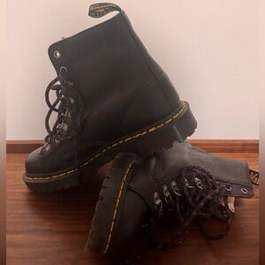 Dr. Martens Black Leather Boots